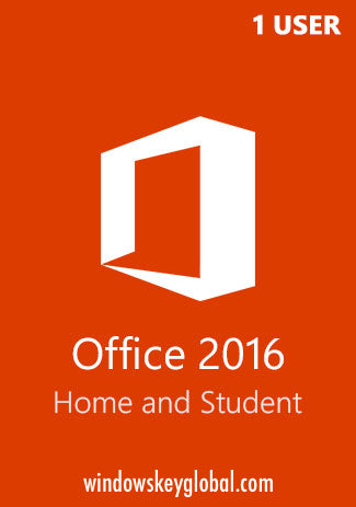 Microsoft Office 2016 (Home and Student / 1 User) CD-KEY